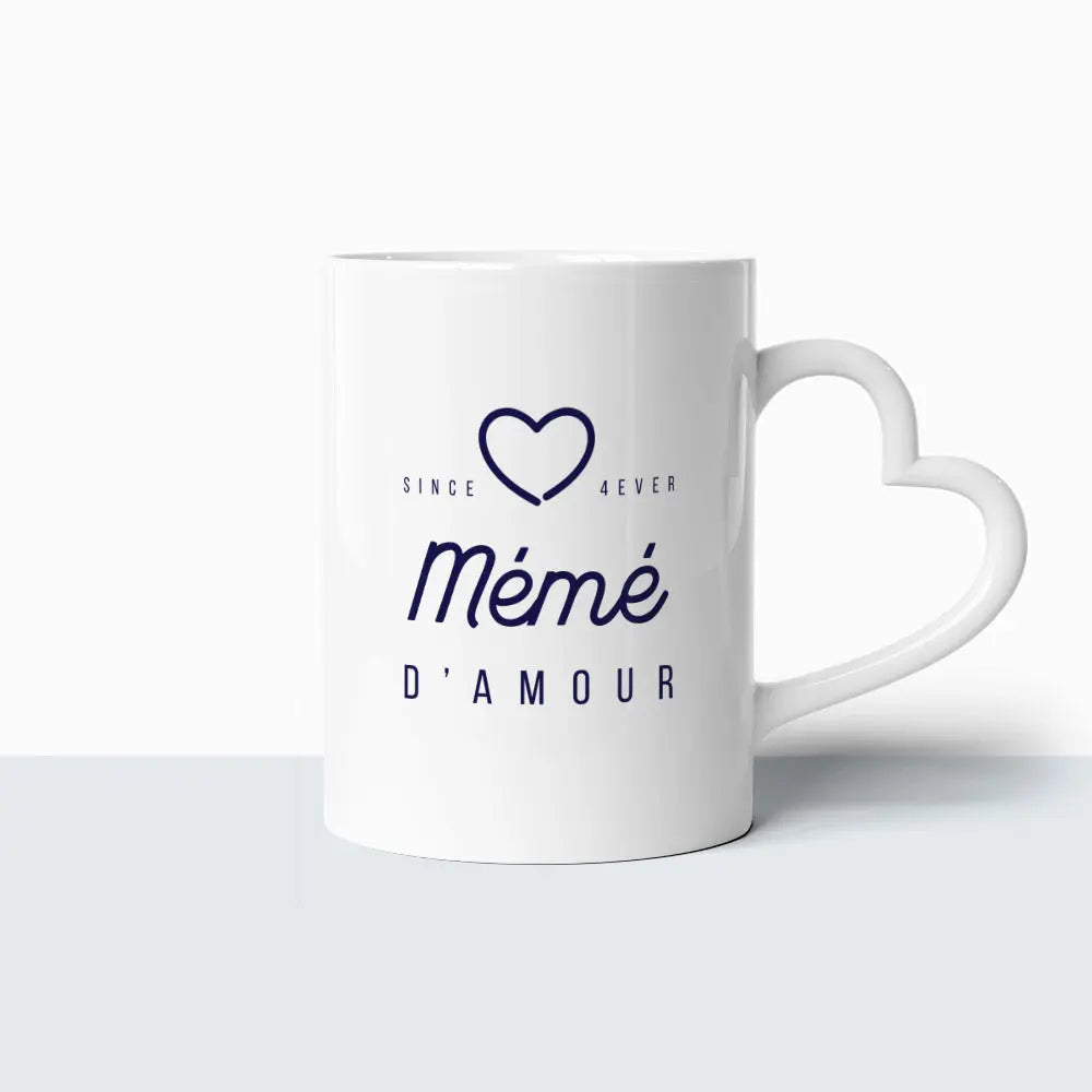 Tasse Coeur - Mémé d'Amour Ma Famille d'Amour