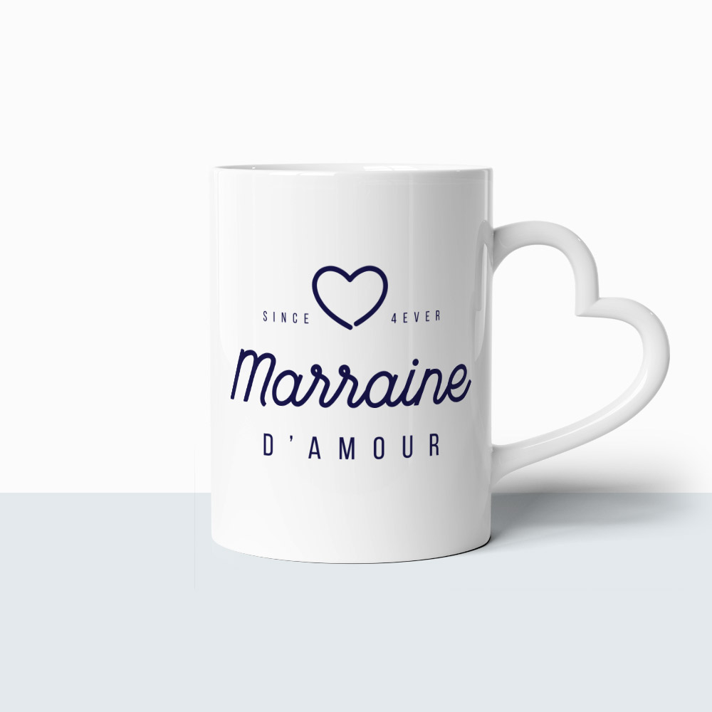 Mug - marraine d'amour forever